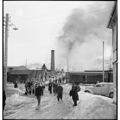 Incendie de la gare de Namsos.