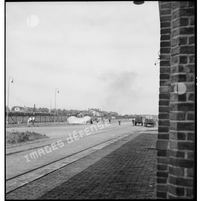 Bombardement de la ville et du port de Flessingue.