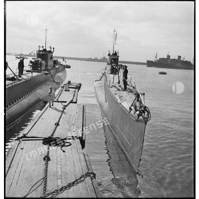 Apparaillage du sous-marin Casabianca de Brest.