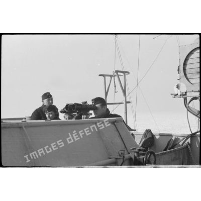 Poste de vigie à bord du Scharnhorst.