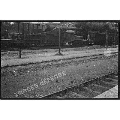 [Une gare ferroviaire, 1914-1918.]