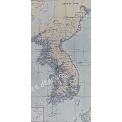 [Carte de Corée.]