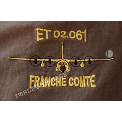 Tee-shirt de l'escadron de transport 02.061 Franche Comté.