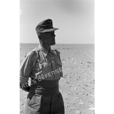 Le colonel (Oberstleutnant) Karl Ens de l'Infanterie-Regiment 433.