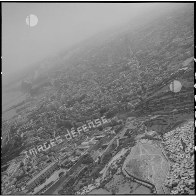 Vue aérienne de la ville d'Oran.