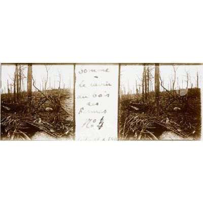Somme - Le ravin du bois des fermes N°4 6 juillet 1916. [légende d'origine]