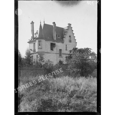 Le château de Gury dans l'Oise. [légende d'origine]