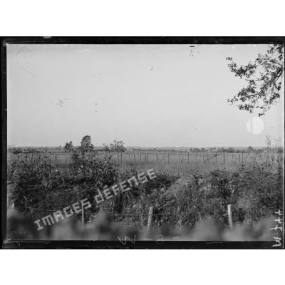 Panorama de Lassigny dans l'Oise. [légende d'origine]