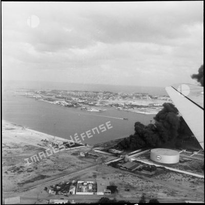Vue aérienne de Port-Saïd.