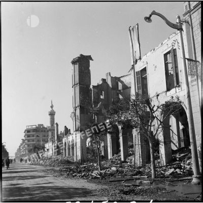 Port-Saïd après le cessez-le-feu.