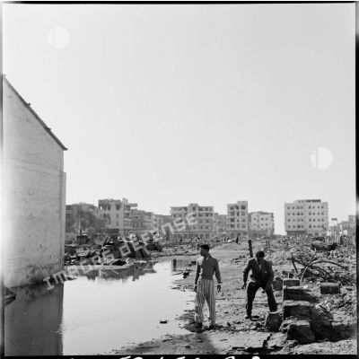 Port-Saïd après le cessez-le-feu.