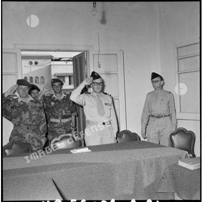 L'ouverture du tribunal militaire de la Force A à Port-Fouad.