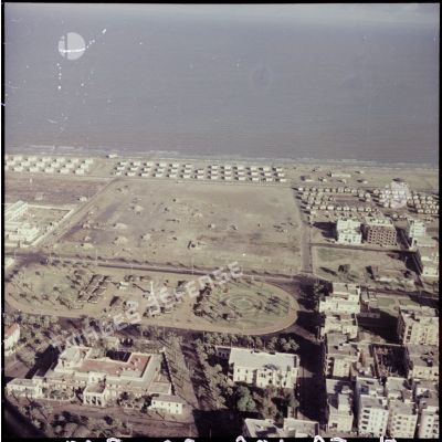 La ville de Port-Saïd au bord de la Méditerranée.