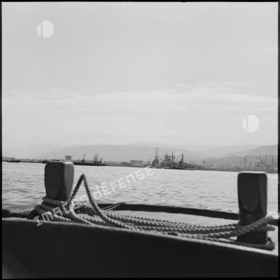 Le port de Haïfa.