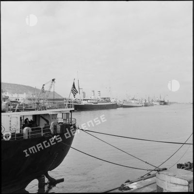 Le port de Haïfa.