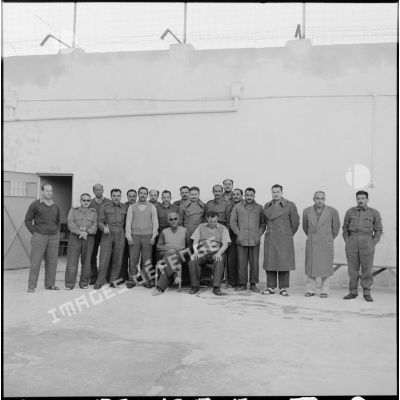 Camp d'officiers supérieurs égyptiens prisonniers en Israël.