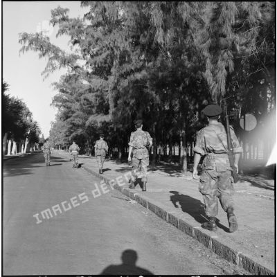 Une dernière patrouille du 2e RPC à Port-Fouad.
