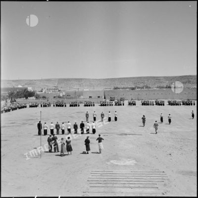 Cérémonie commémorative de la bataille de Camerone à Ghardaïa.