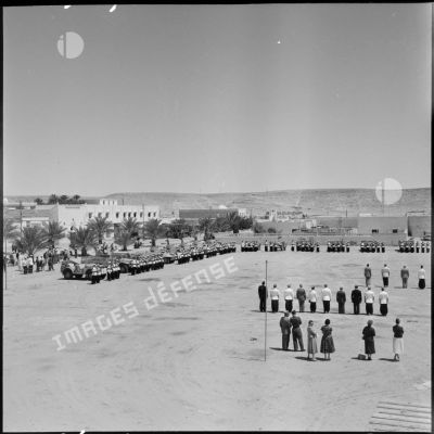 Cérémonie commémorative de la bataille de Camerone à Ghardaïa.