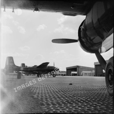 Avion de bombardement Douglas B 26 Invader du groupe "Gascogne".