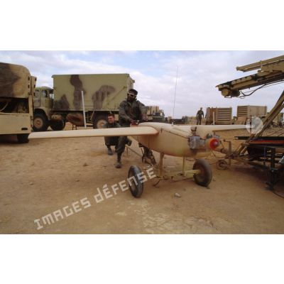 Mise en oeuvre du système de drones MART Mk II en ZDO (zone de déploiement opérationnel) Olive.