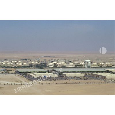 Vue aérienne de la cité de CRK (camp du roi Khaled).