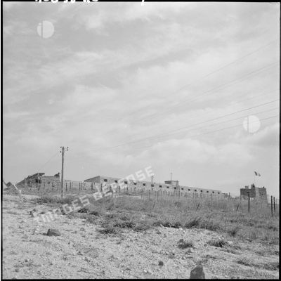 Le poste d'Alazetta, construit en 1956 par le 9e bataillon du Génie (9e BG).