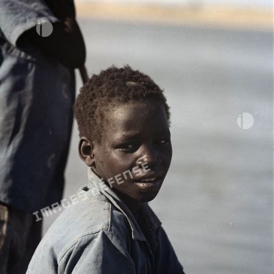 Portrait d'un jeune garçon tchadien.