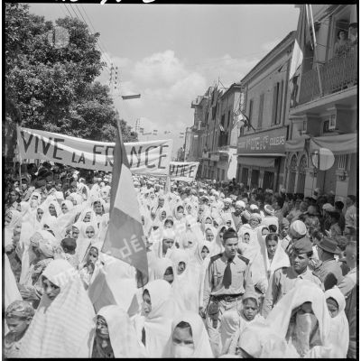 Manifestation à Blida.