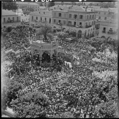 Manifestation à Blida.
