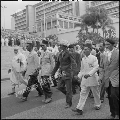 Cérémonie du 14 juillet à Alger.