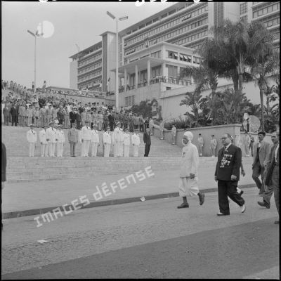 Cérémonie du 14 juillet à Alger.