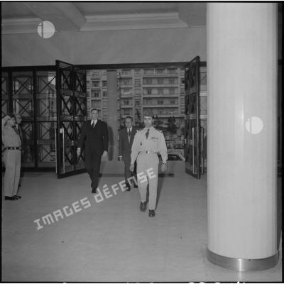 ImagesDéfense Alger. Réception à la Délégation Générale du Gouvernement.