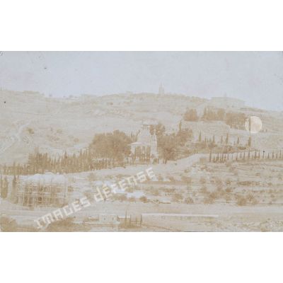 [Le mont des Oliviers à l'est de Jérusalem, juin 1923 - mars 1924.]