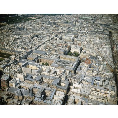 Paris 2e. Vue générale du Quartier des affaires.