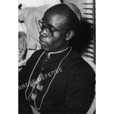République de Côte d'Ivoire, 4 juin 1960. Monseigneur Yago, Archevêque d'Abidjan.