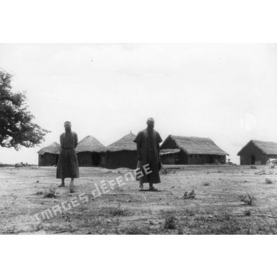 République de Haute-Volta, 1957. Mission de Tambaga.