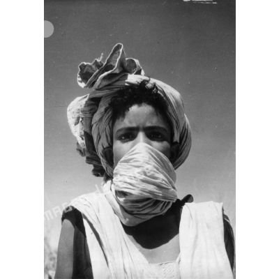 Republique islamique de Mauritanie, Akjoujt, 1960. Jeune Maure.