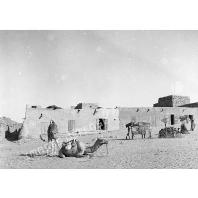 République islamique de Mauritanie, Chinguetti, 1969. La Grande Place.