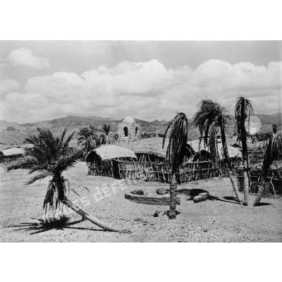 Djibouti. Territoire français des Afars et des Issas. Tadjoura. Mosquée.