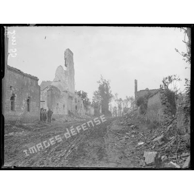 Wancourt, Pas-de-Calais, les ruines. [légende d'origine]