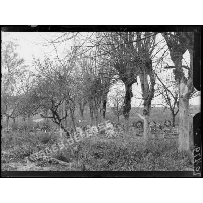 Fargny, cimetière du Moulin. [légende d'origine]