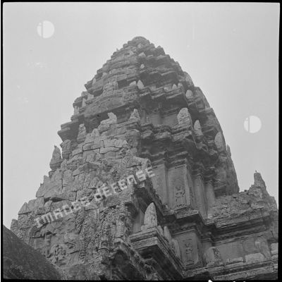 Une tour du temple d'Angkor Vat.