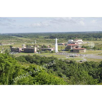 Le centre spatial guyanais (CSG) à Kourou, en Guyane française.