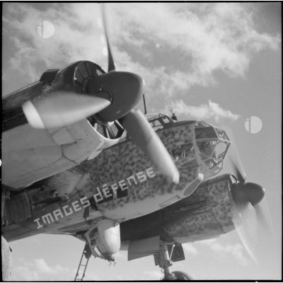 Décollage d'un Ju-88.