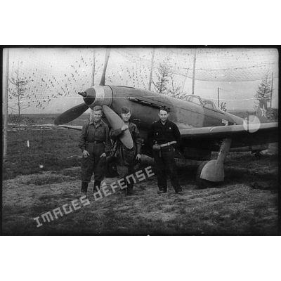 Pilotes de chasse du Normandie Niémen.