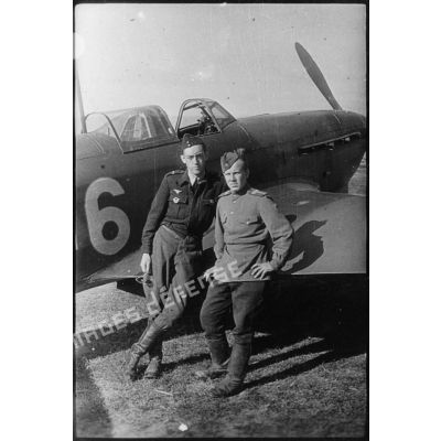 Pilotes de chasse du Normandie Niémen.