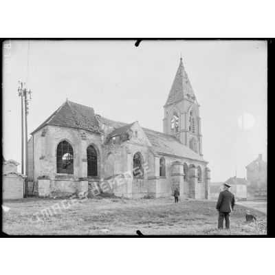 Barcy (Seine-et-Marne), l’église, intérieur. [légende d’origine]
