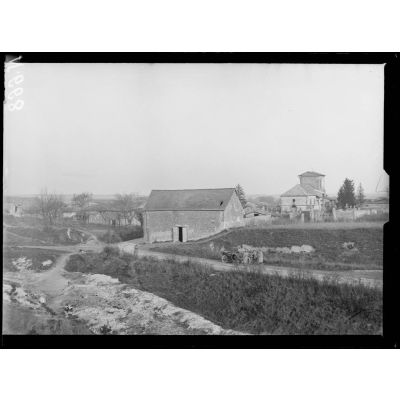 Baconnes (Marne), le village, déc. 1916. [légende d'origine]