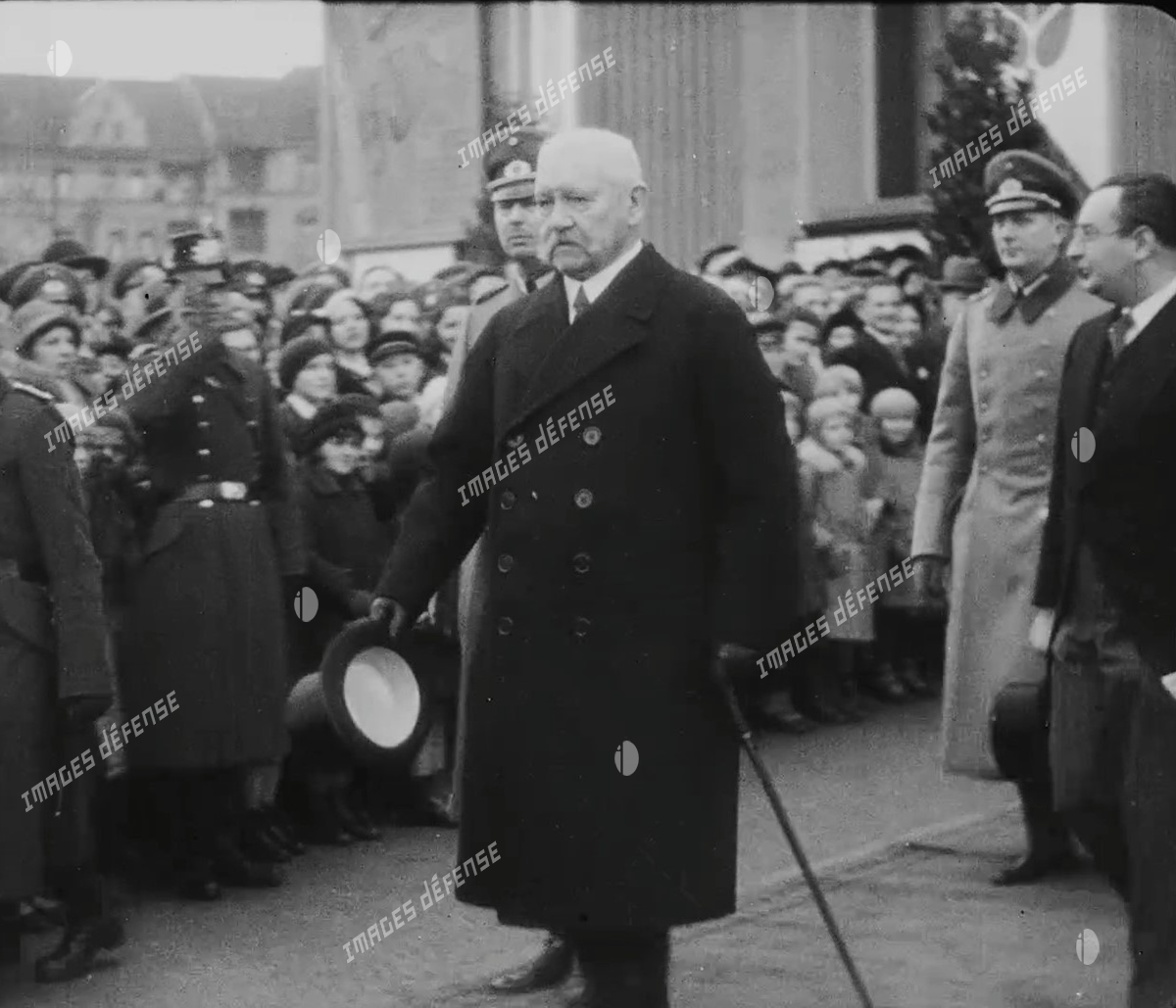 Paul von Hindenburg au début des années 1930